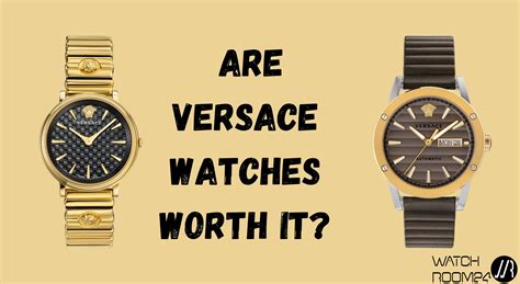 versace watch reviews|is versace worth it.